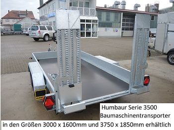 New Trailer Humbaur - HS253016 Baumaschinentransporter mit Auffahrbohlen: picture 1