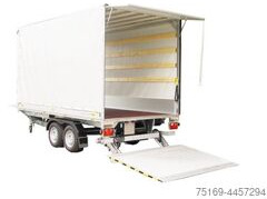 New Closed box trailer Humbaur Hebebühnenanhänger HK 35 45 22 V Deichsel, 3,5 to. 4180 x 2135 x 2085 mm: picture 12