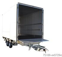 New Closed box trailer Humbaur Hebebühnenanhänger HK 35 45 22 V Deichsel, 3,5 to. 4180 x 2135 x 2085 mm: picture 13
