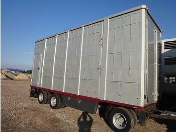 Closed box trailer for transportation of animals KABA 3 Stock: picture 1