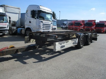 Container transporter/ Swap body trailer Krone Tandem Lafette ZZW18: picture 1
