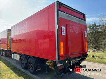 Closed box trailer Krone ZZ/R 18 ton køle kasse - lift: picture 1