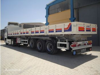 New Dropside/ Flatbed trailer LIDER 2024 YEAR NEW TRAILER FOR SALE (MANUFACTURER COMPANY): picture 2