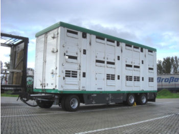 MENKE-JANZEN TFA 24 / 3 Stock / 3 Achsen  - Livestock trailer