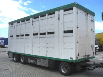 Menke 3-Stock / 3 Achsen / BPW Achsen  - Livestock trailer
