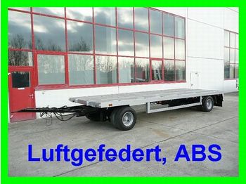 Goldhofer 2 Achs Tieflader  Jumbo  Anhänger, Luftgefedert, ABS - Low loader trailer