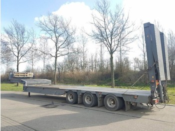 MOL Semi-dieplader 3-as besturing - Low loader trailer