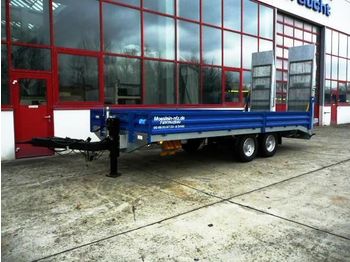 Möslein Tandemtieflader mit Staplerrampen - Low loader trailer