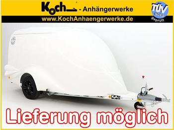 New Car trailer S1 weiß, Sonderfelgen 16 Zoll in schwarz: picture 1