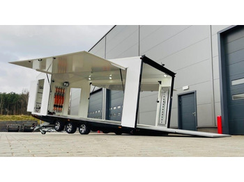 New Autotransporter trailer TA-NO SPORT TRANSPORTER 60 PREMIUM enclosed car trailer 6 x 2.3 m: picture 2