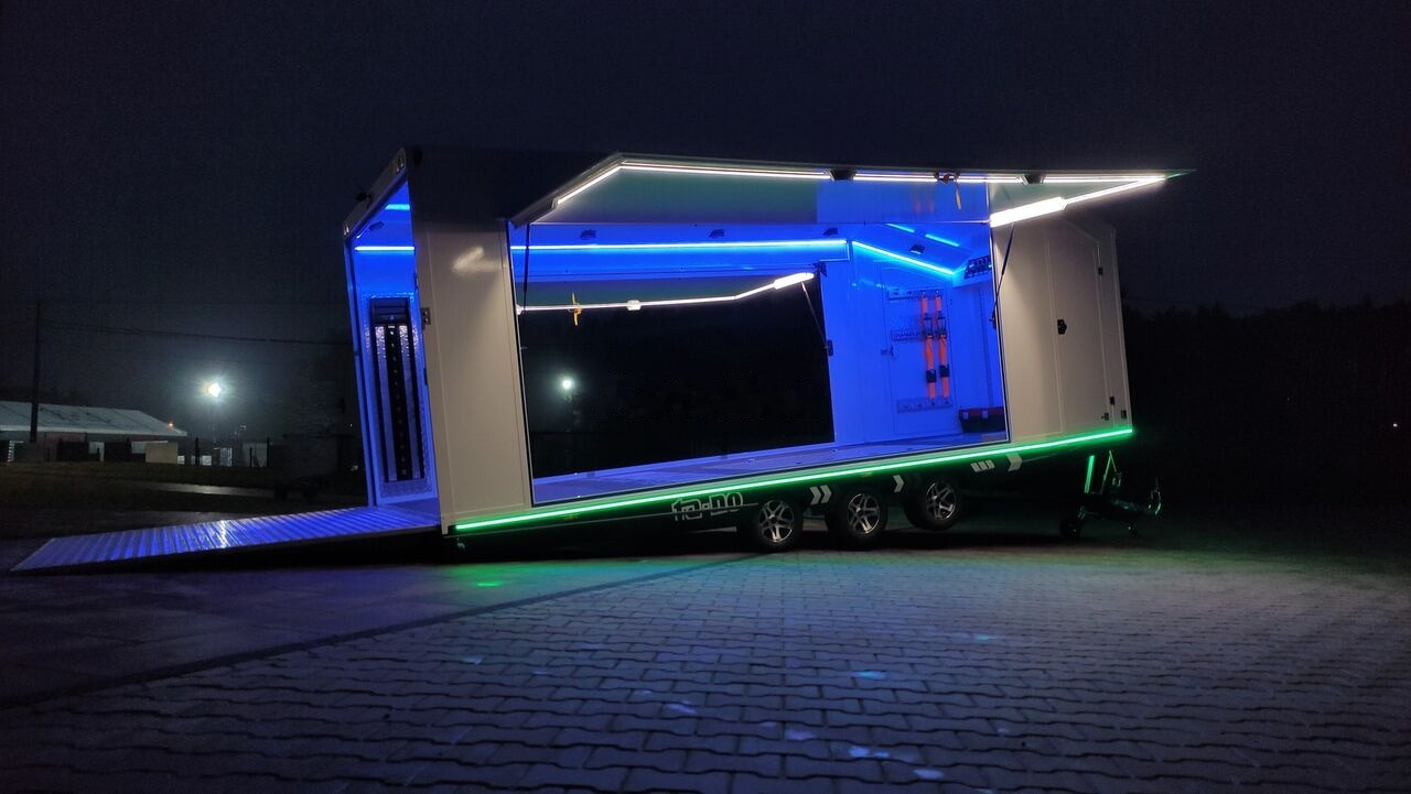 New Autotransporter trailer TA-NO SPORT TRANSPORTER 60 PREMIUM enclosed car trailer 6 x 2.3 m: picture 3