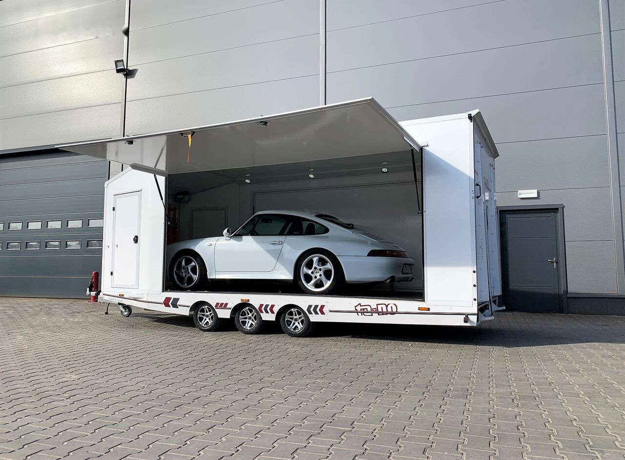 New Autotransporter trailer TA-NO SPORT TRANSPORTER 60 PREMIUM enclosed car trailer 6 x 2.3 m: picture 36