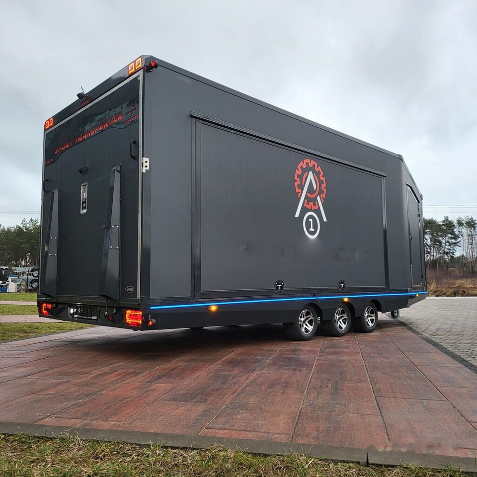 New Autotransporter trailer TA-NO SPORT TRANSPORTER 60 PREMIUM enclosed car trailer 6 x 2.3 m: picture 12