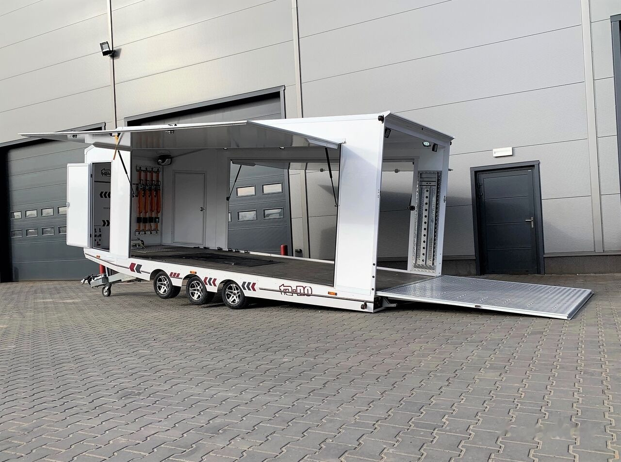New Autotransporter trailer TA-NO SPORT TRANSPORTER 60 PREMIUM enclosed car trailer 6 x 2.3 m: picture 33