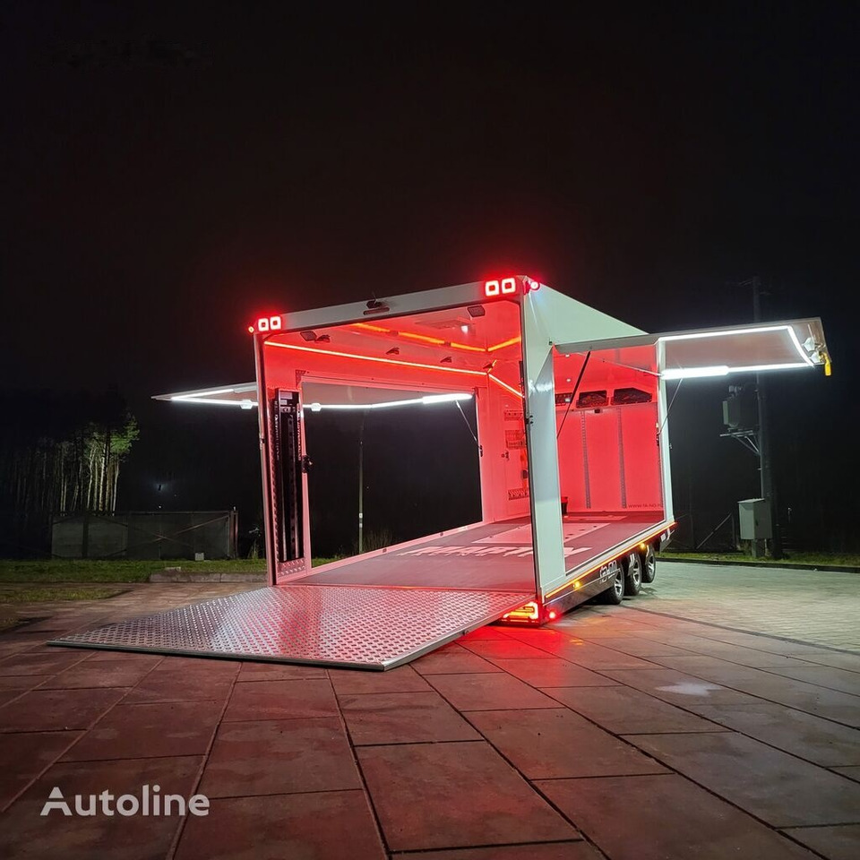 New Autotransporter trailer TA-NO SPORT TRANSPORTER 60 PREMIUM enclosed car trailer 6 x 2.3 m: picture 29