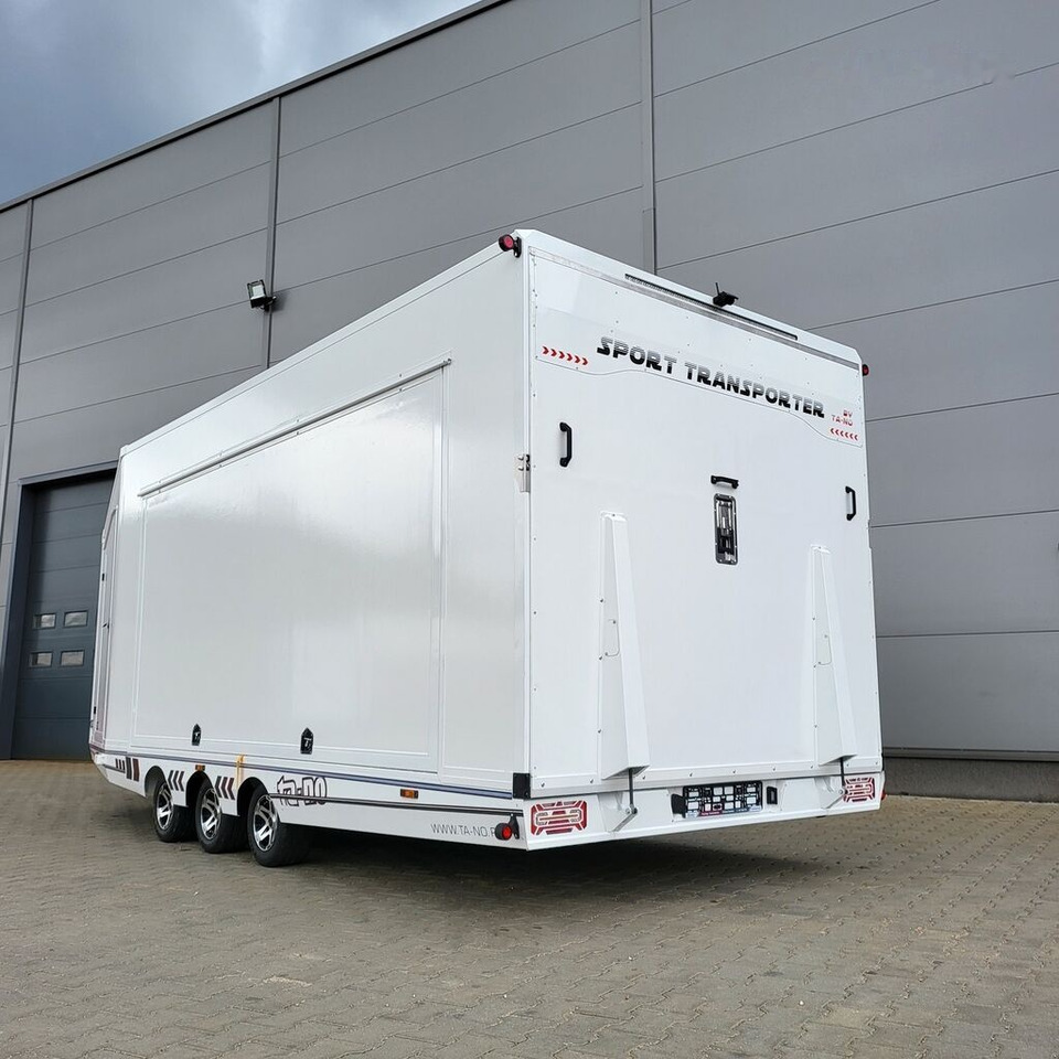 New Autotransporter trailer TA-NO SPORT TRANSPORTER 60 PREMIUM enclosed car trailer 6 x 2.3 m: picture 30