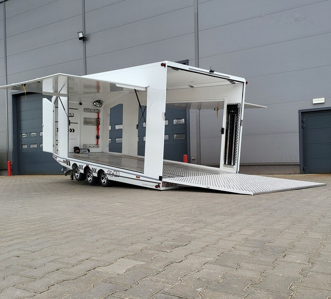 New Autotransporter trailer TA-NO SPORT TRANSPORTER 60 PREMIUM enclosed car trailer 6 x 2.3 m: picture 32