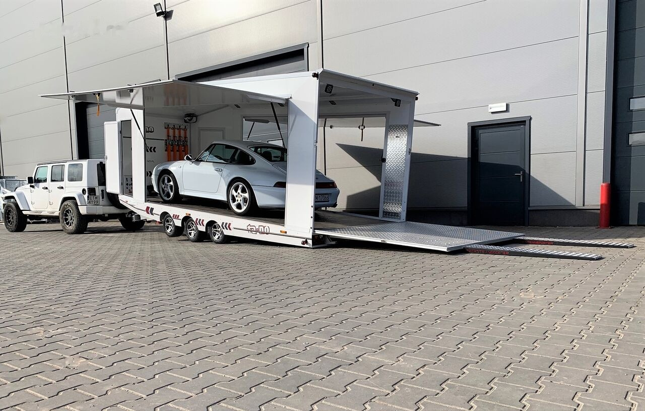 New Autotransporter trailer TA-NO SPORT TRANSPORTER 60 PREMIUM enclosed car trailer 6 x 2.3 m: picture 35
