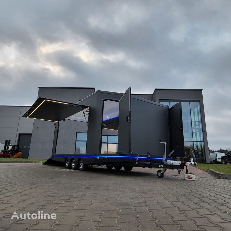 New Autotransporter trailer TA-NO SPORT TRANSPORTER 60 PREMIUM enclosed car trailer 6 x 2.3 m: picture 7