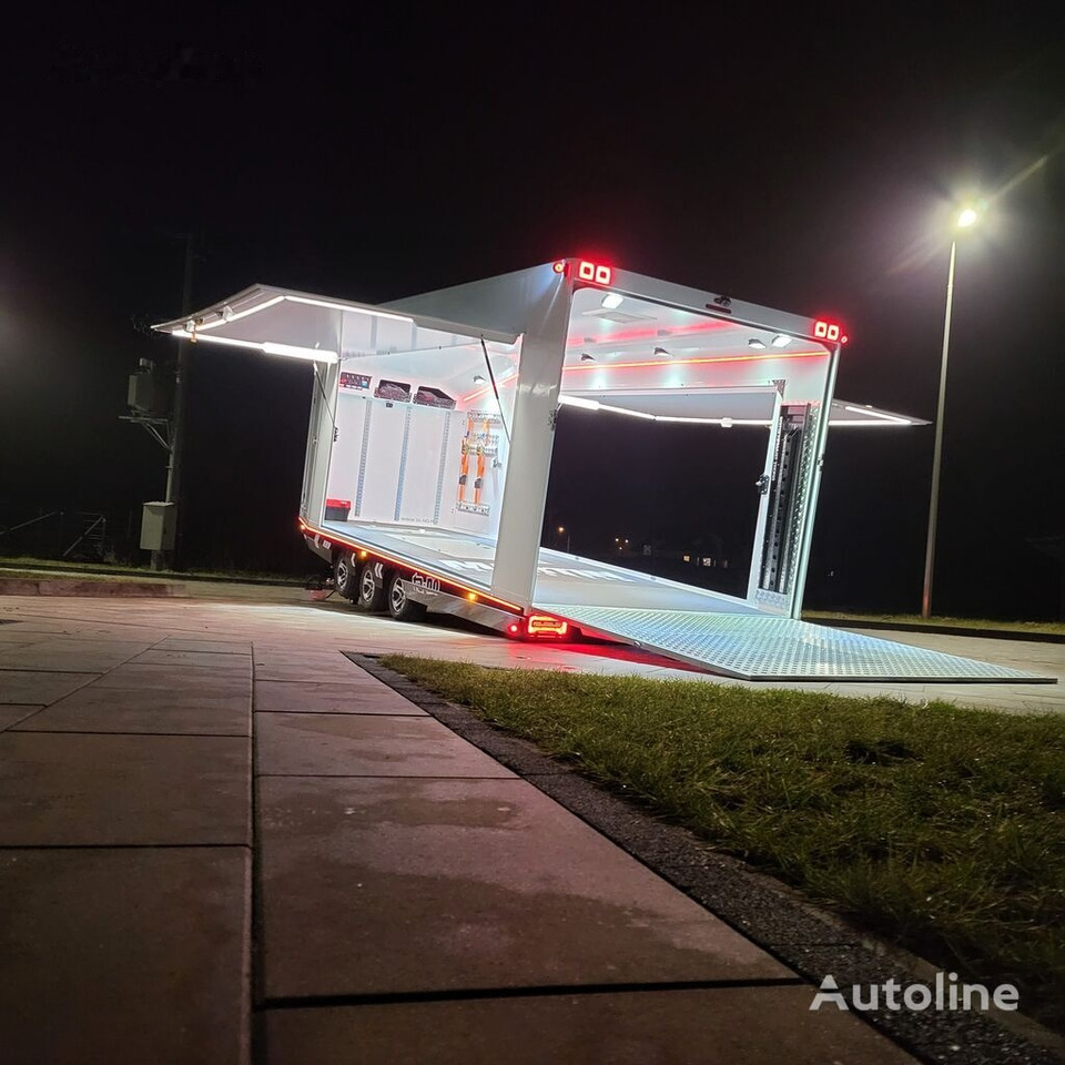 New Autotransporter trailer TA-NO SPORT TRANSPORTER 60 PREMIUM enclosed car trailer 6 x 2.3 m: picture 28