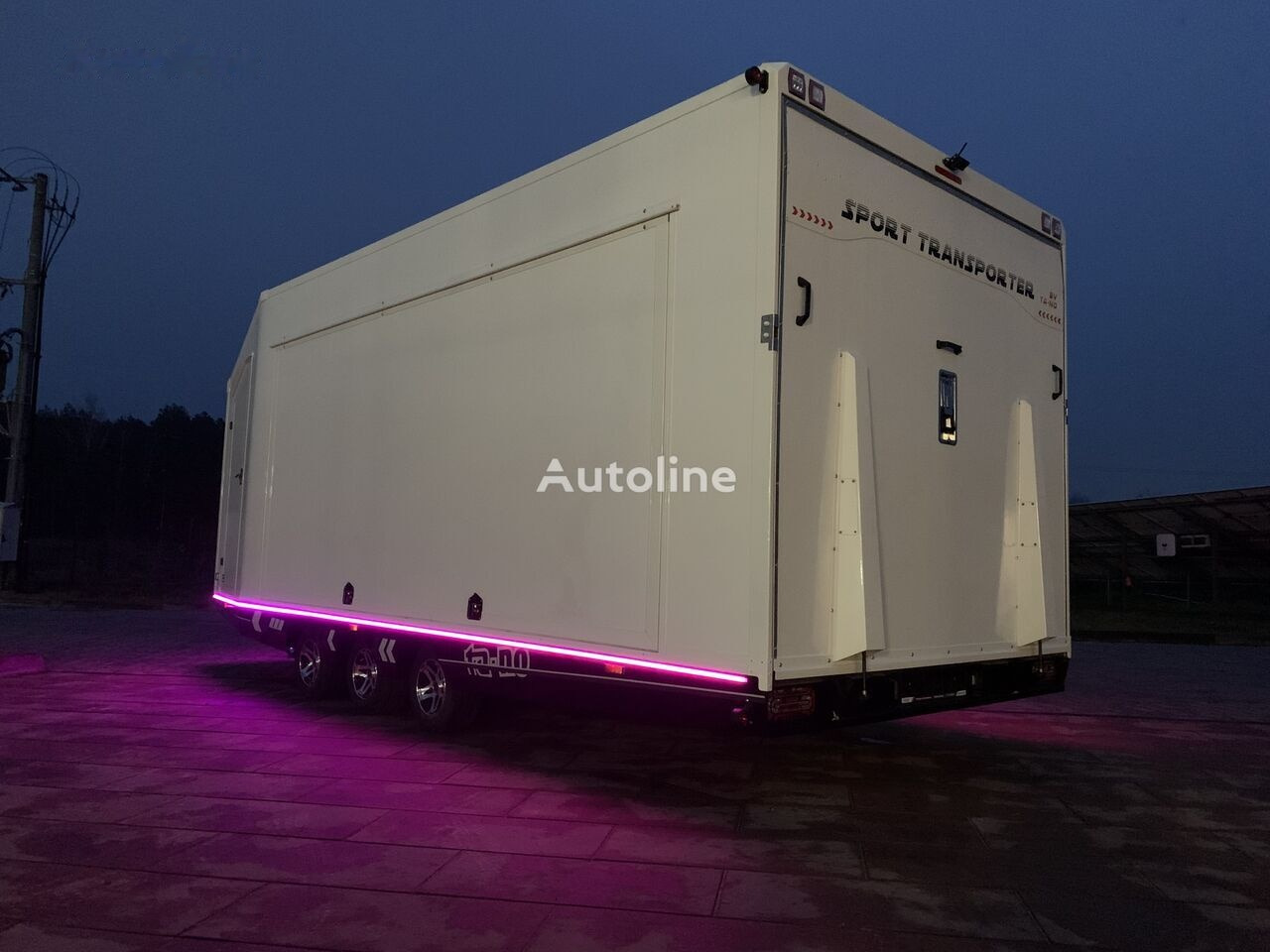 New Autotransporter trailer TA-NO SPORT TRANSPORTER 60 PREMIUM enclosed car trailer 6 x 2.3 m: picture 26