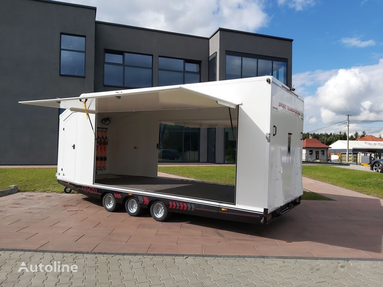 New Autotransporter trailer TA-NO SPORT TRANSPORTER 60 PREMIUM enclosed car trailer 6 x 2.3 m: picture 18