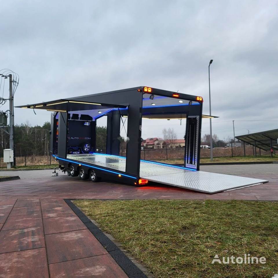 New Autotransporter trailer TA-NO SPORT TRANSPORTER 60 PREMIUM enclosed car trailer 6 x 2.3 m: picture 11