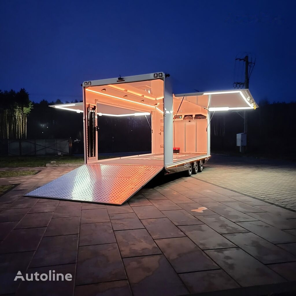 New Autotransporter trailer TA-NO SPORT TRANSPORTER 60 PREMIUM enclosed car trailer 6 x 2.3 m: picture 50