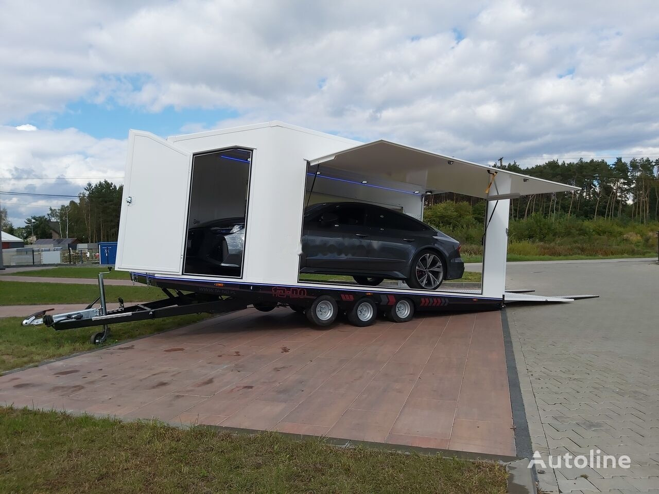 New Autotransporter trailer TA-NO SPORT TRANSPORTER 60 PREMIUM enclosed car trailer 6 x 2.3 m: picture 20