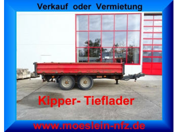 Tipper trailer Tandemkipper- Tieflader: picture 1