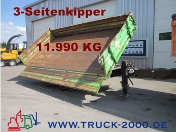 HOFFMANN LTDK 11.7 3 S-Kipper Baumaschinen Transport - Tipper trailer