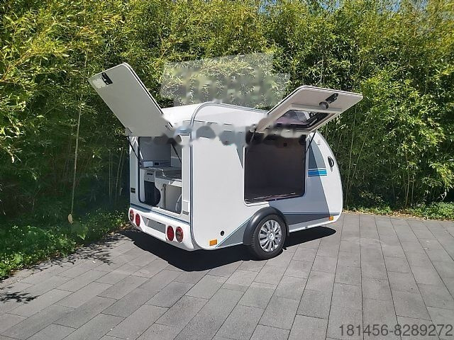 New Vending trailer trailershop TMC 25 Mini Schlafwagen Küche anstatt zelten: picture 4