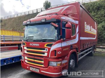 Curtainsider truck 2009 Scania P230: picture 1