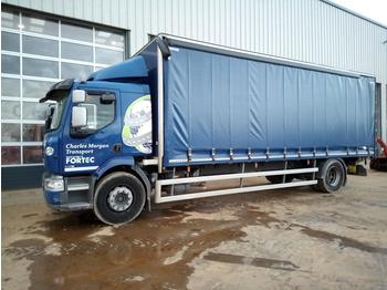 Curtainsider truck 2012 Renault MIDLUM 270 DXI: picture 1