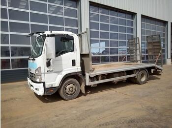 Dropside/ Flatbed truck for transportation of heavy machinery 2017 Isuzu F110.210: picture 1