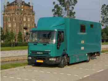 Iveco 75 E 14 Wohnwagen Camper cross race - Box truck