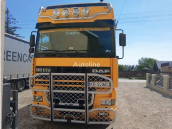 Isothermal truck DAF 95 XF 430 6x2 Manual, Steel /Air EURO 3: picture 1