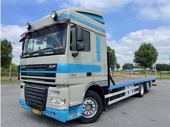 Dropside/ Flatbed truck DAF XF105.410 6X2 RETARDER 3RD AXLE STEERING / LIFT EURO 5: picture 1