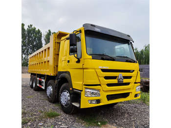 Tipper HOWO HOWO 8x4 371-Yellow Tipper: picture 2