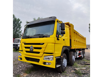 Tipper HOWO HOWO 8x4 371-Yellow Tipper: picture 3