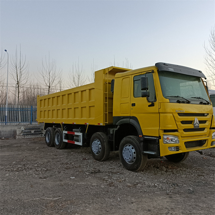 Tipper HOWO HOWO 8x4 371-Yellow Tipper: picture 12