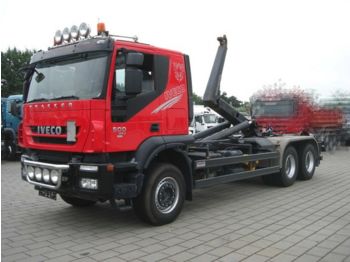 Hook lift truck Iveco TRACKER AT260T50 6x4 Abrollkipper Meiller