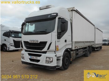 Curtainsider truck IVECO AS260S50Y/PS: picture 1