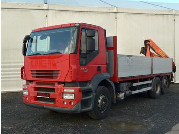 Dropside/ Flatbed truck IVECO STRALIS 420 6x2 PK 10000: picture 1