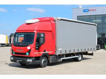 Curtainsider truck Iveco EUROCARGO 75E19, EURO 6, SECONDARY AIR CONDITION: picture 1
