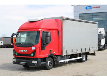 Curtainsider truck Iveco EUROCARGO 75E19, EURO 6, SECONDARY AIR CONDITION: picture 1
