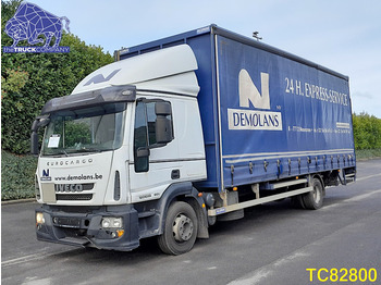 Curtainsider truck IVECO EuroCargo 120E