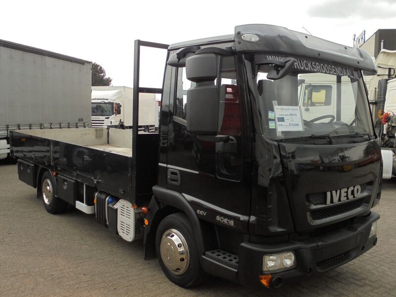 Dropside/ Flatbed truck Iveco Eurocargo 80.18 + Euro 5 + Manual+ LOW KLM + Discounted from 16.950,-: picture 3