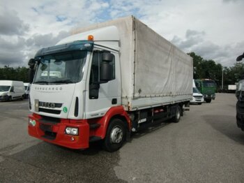 Curtainsider truck Iveco Eurocargo  ML140E25 Plane mit LBW: picture 1