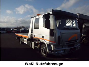 Autotransporter truck Iveco ML 80 E 18 Doka Isoli Schiebeplateau Brille: picture 1